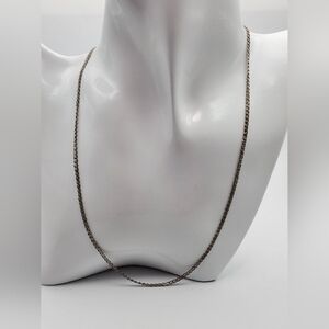 James avery‎ designer Solid silver curb chain necklace N1804